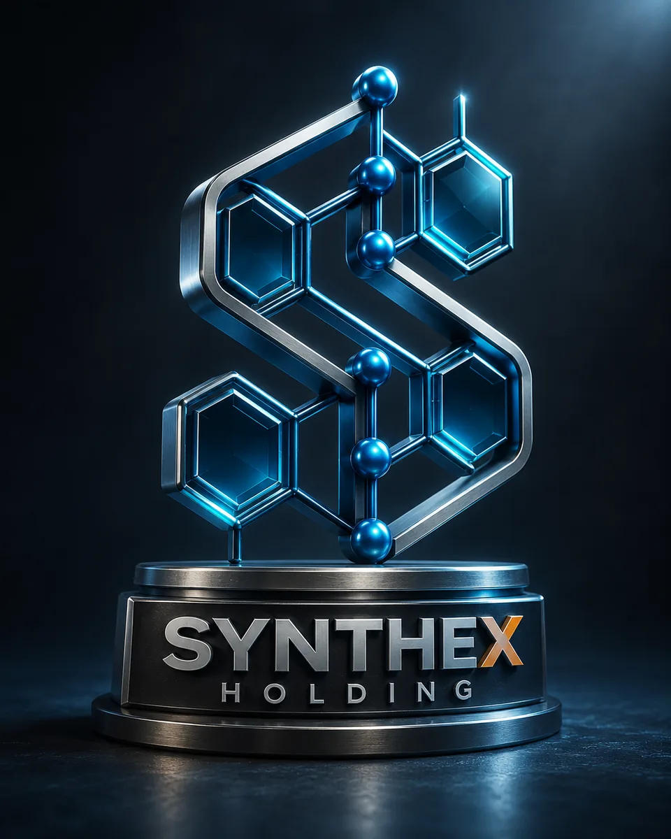 مجسم ثلاثي الأبعاد لهوية SYNTHEX Holding الجزيئية